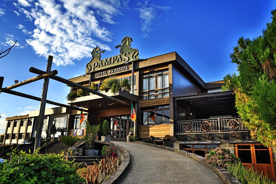 Hotel Fazenda Pampas Canela Esterno foto